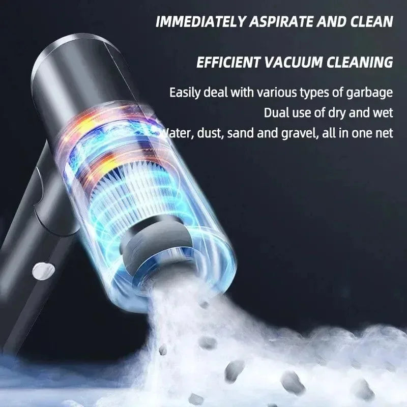 ManBunMadeMe™ Home and Car 120W High Power Powerful Vacuum Cleaner